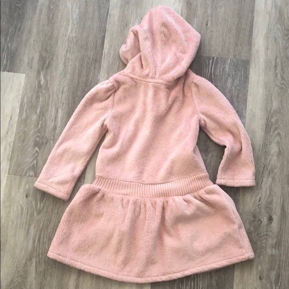 Gap Desert Rose Fleece Hoodie Dress - Picture 4 of 5